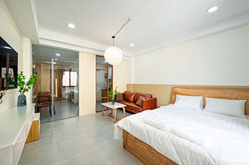 Nice serviced apartment renting in District 1 Vo Thi Sau Street, Ho Chi Minh City