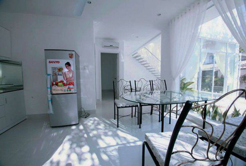 Nice villa for rent on district 2 street 12 Binh An ward with land area 8 x 8 Sqm 4