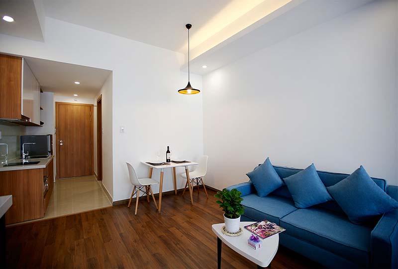 One bedroom serviced apartment for rent in Go Vap District HCMC  12