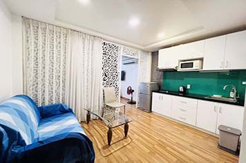 One bedroom serviced apartment rental in HCMC Dakao ward District 1