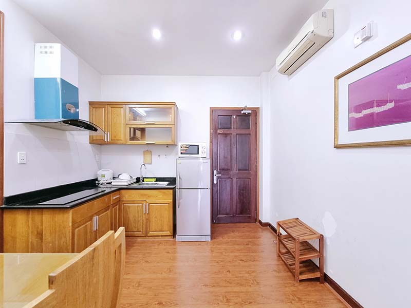 One bedroom serviced apartment leasing on Nguyen Dinh Chieu Street, Dakao Ward 12
