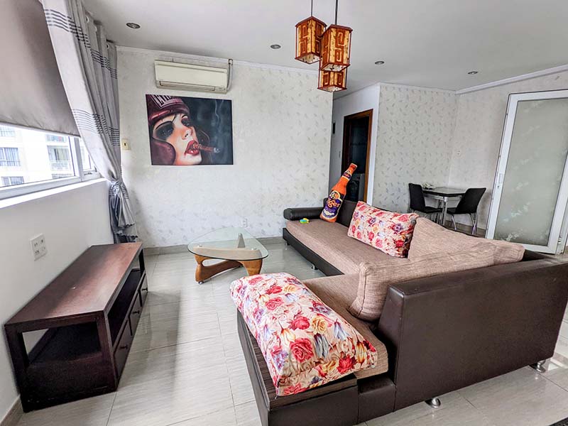 Penthouse apartment for rent in Phu Nhuan District Nguyen Thuong Hien Street 7