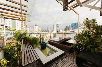 Penthouse serviced apartment for rent in Disrtict 1 Ho Chi Minh City