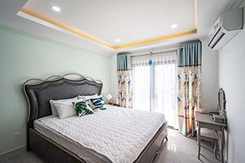 Private one bedroom serviced apartment leasing in District 1 Saigon