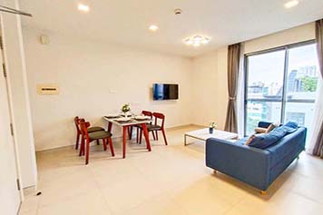 Private rooftop serviced apartment leasing on Thao Dien Area Thu Duc City