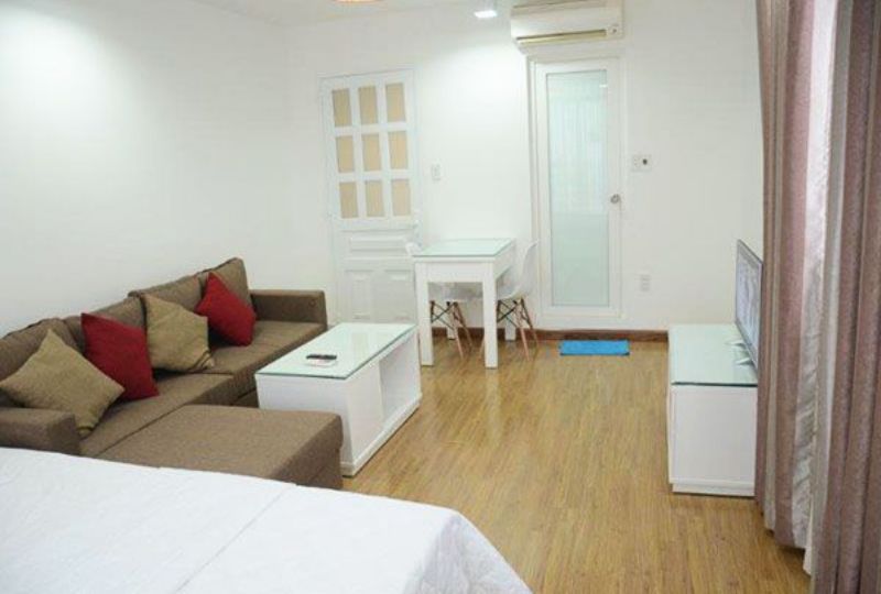 Serviced apartment for lease in Au Duong Lan street district 8 Ho Chi Minh 1
