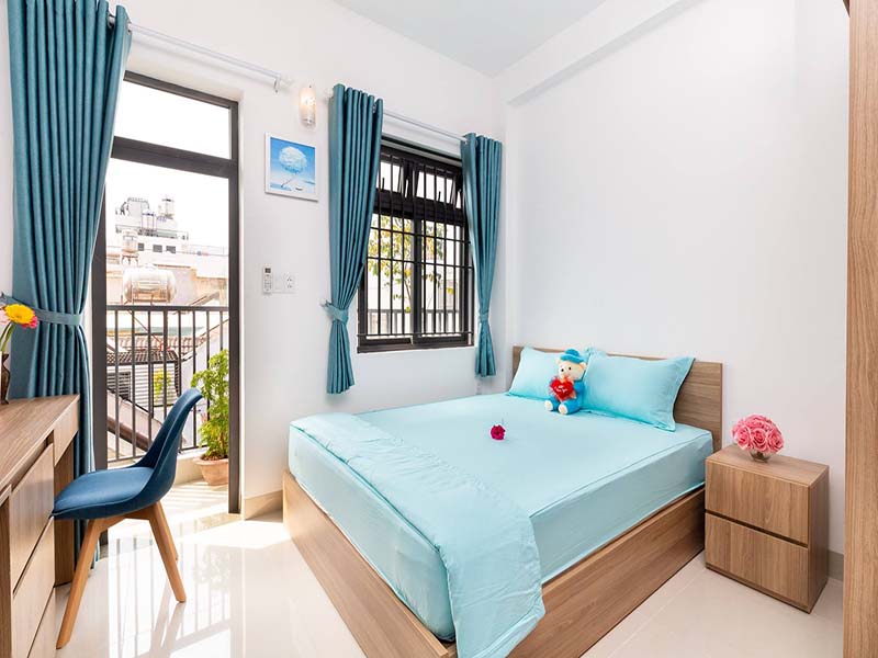 Serviced apartment for rent at Tan Binh District near Tan Son Nhat Airport 0