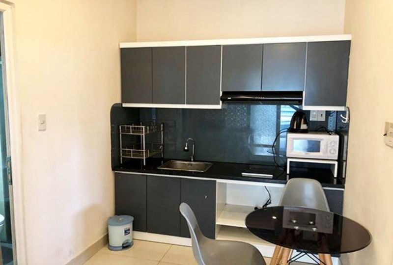 Serviced apartment for rent in Binh Thanh district Huynh Man Dat street 6