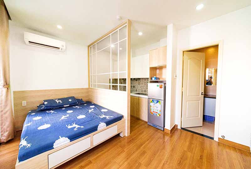 Serviced apartment for rent in Phu Nhuan District Huynh Van Banh St