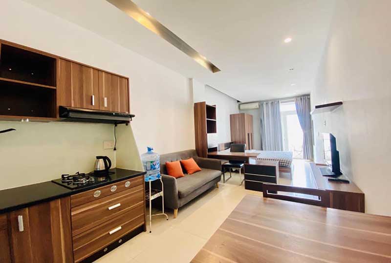 Serviced apartment for rent on Nguyen Ba Huan St, Thao Dien Ward Saigon