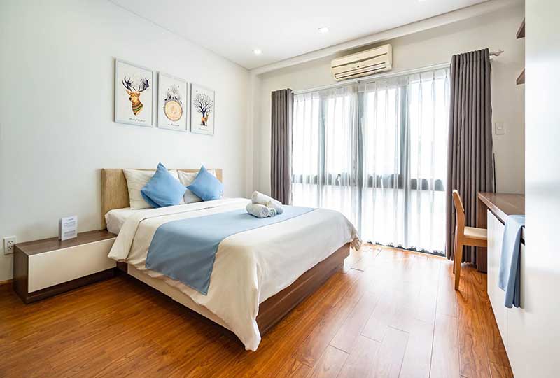 Serviced apartment for rent on Tran Dinh Xu street, District 1 Ho Chi Minh City