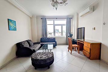 Spacious and windy serviced apartment renting in Binh Thanh District next to the Zoo