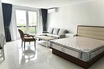 Spacious studio serviced flat for lease on Thao Dien Area Thu Duc City