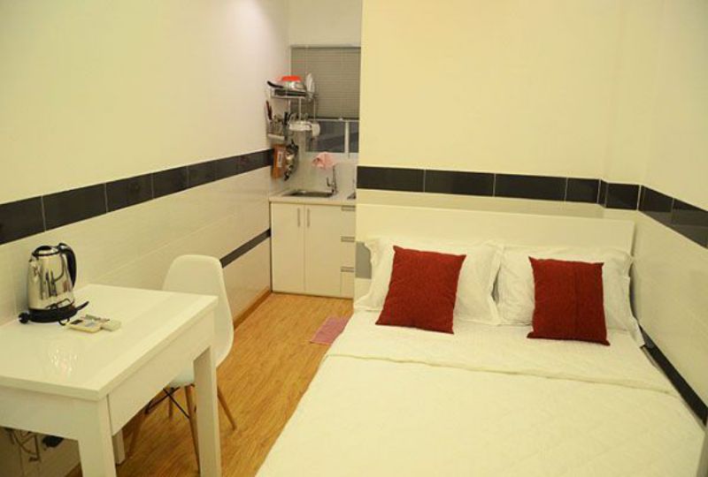 Studio apartment for rent in Ho Chi Minh city Au Duong Lan street district 8 4