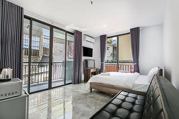 Studio apartment for rent on Vo Thi Sau Street, District 3, Ho Chi Minh City