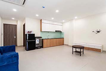 Studio serviced flat renting in Thu Duc City, Thao Dien area HCMC