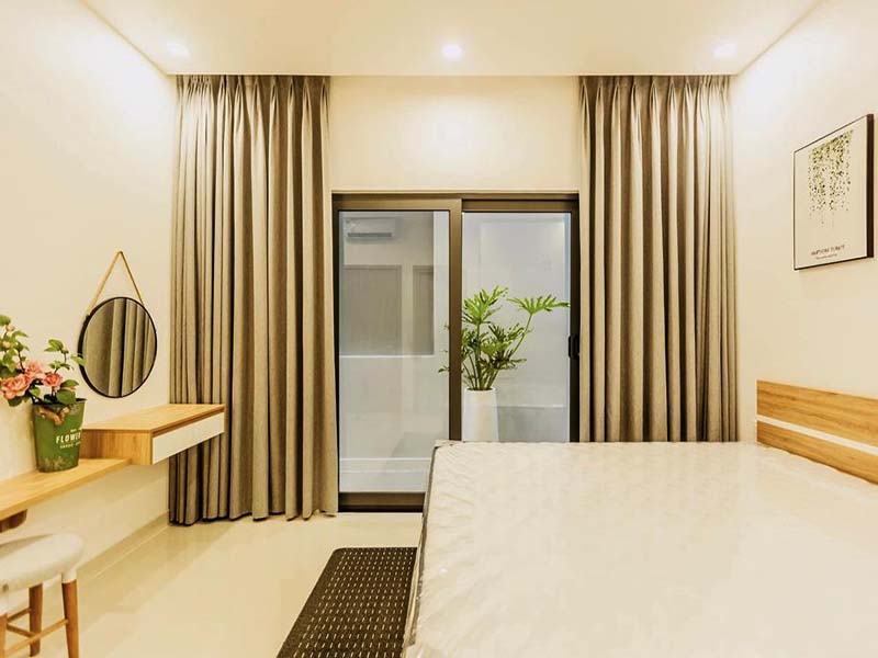 Three bedroom serviced flat renting in Thao Dien Area, Thu Duc City, next to BIS 18