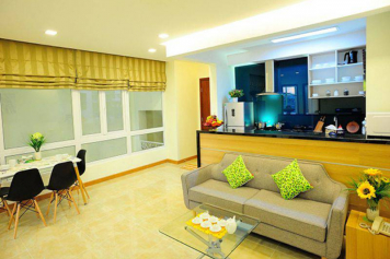 2 bedroom Saigon serviced apartment for rent on Quoc Huong street district 2