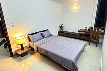 Two bedroom serviced apartment renting on Nguyen Van Troi St, Phu Nhuan Dist
