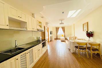 Two bedroom Sol serviced apartment renting in Thao Dien District 2 Saigon