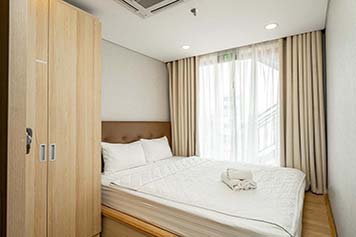 Two bedrooms serviced apartment renting on Tran Khanh Du Street, Dakao Ward