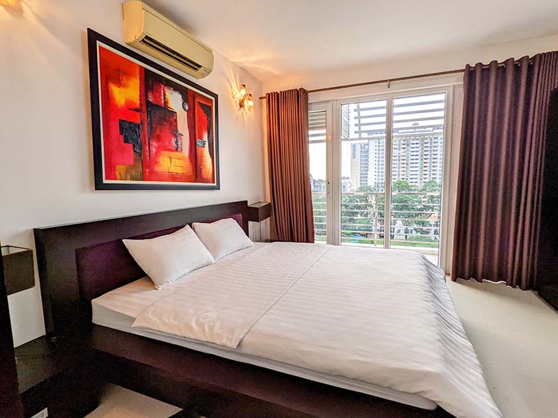 Windy serviced apartment for rent in District 3 Saigon Urban District 5