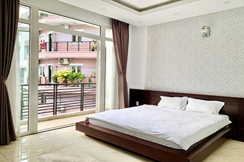 Windy serviced apartment leasing in Binh Thanh District next to Saigon Zoo