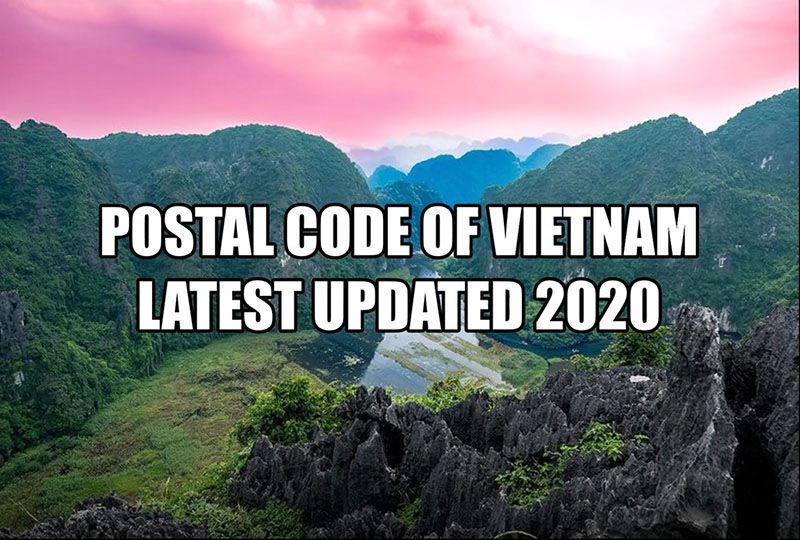 Vietnam Postal code updated 2020