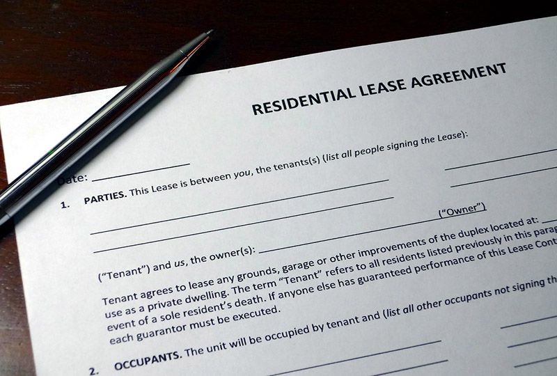 residential lease agreement