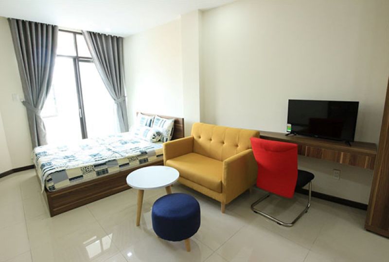 Studio apartment for rent in Binh Thanh district Dien Bien Phu street