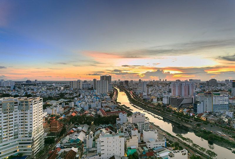 Officetel apartment for rent in River Gate Ben Van Don street district 4