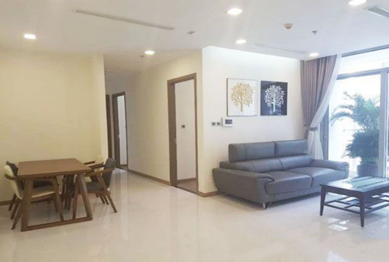 One bedroom apartment for rent on Vinhomes Central Park with nice view