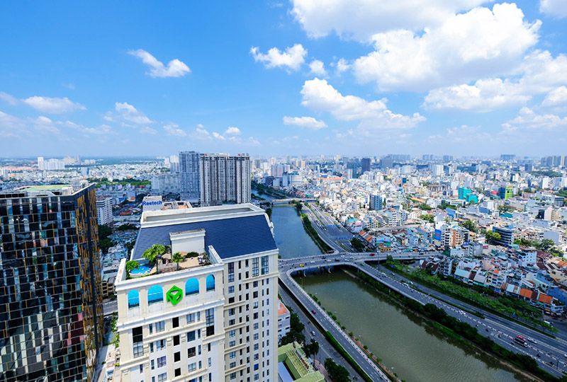 Elegant apartment for rent in District 4 Tresor Ben Van Don street - HCMC