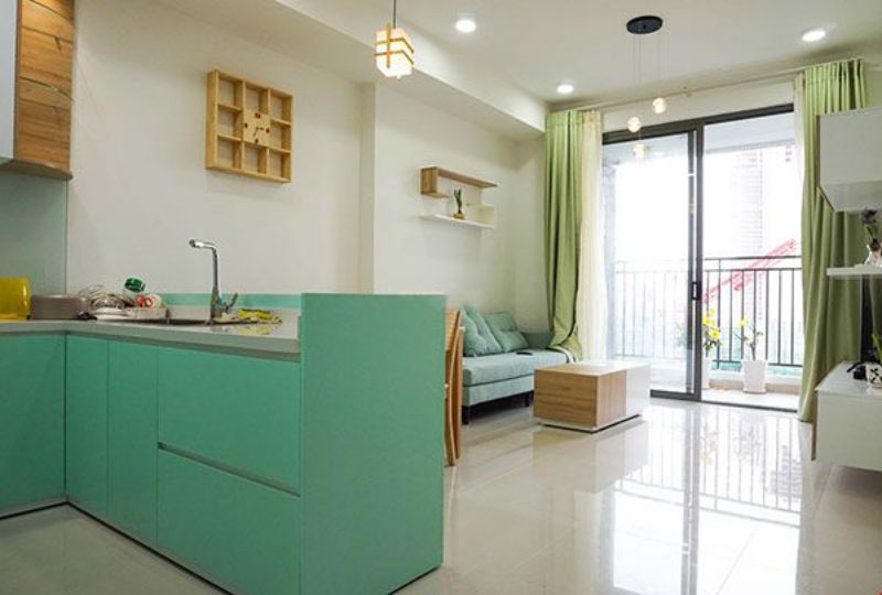 Elegant apartment for rent in District 4 Tresor Ben Van Don street - HCMC