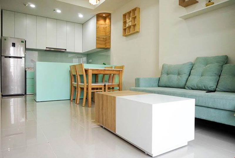 Elegant apartment for rent in District 4 Tresor Ben Van Don street - HCMC