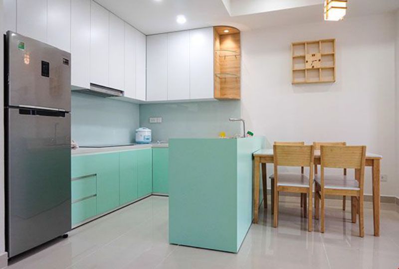 Elegant apartment for rent in District 4 Tresor Ben Van Don street - HCMC