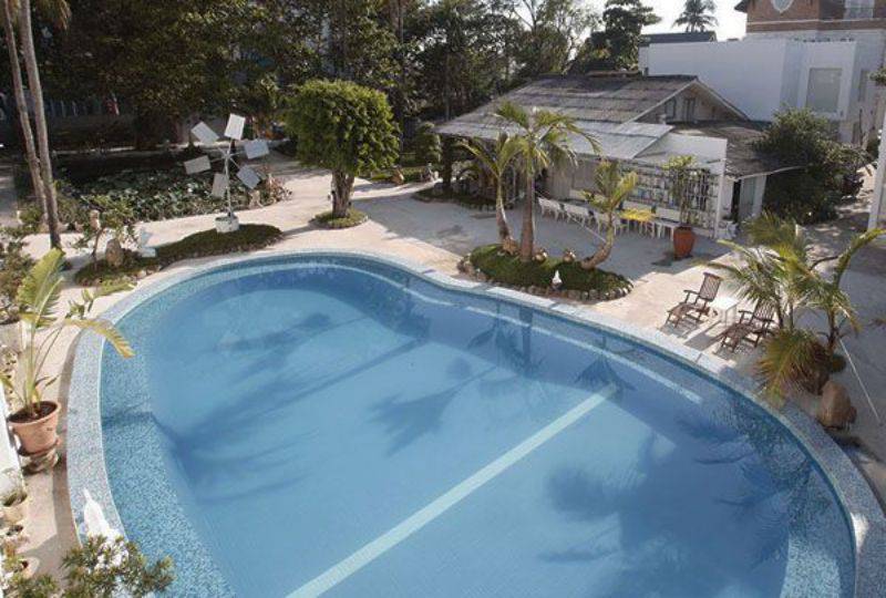 Nice villa for rent on district 2 street 12 Binh An ward with land area 8 x 8 Sqm