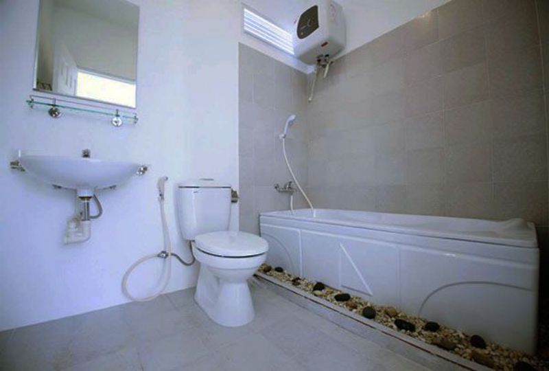 Nice villa for rent on district 2 street 12 Binh An ward with land area 8 x 8 Sqm