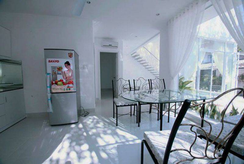 Nice villa for rent on district 2 street 12 Binh An ward with land area 8 x 8 Sqm