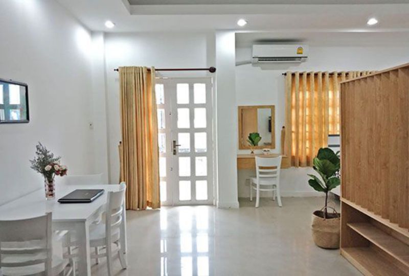 Studio apartment for rent nearby the airport Yen The street Tan Binh district