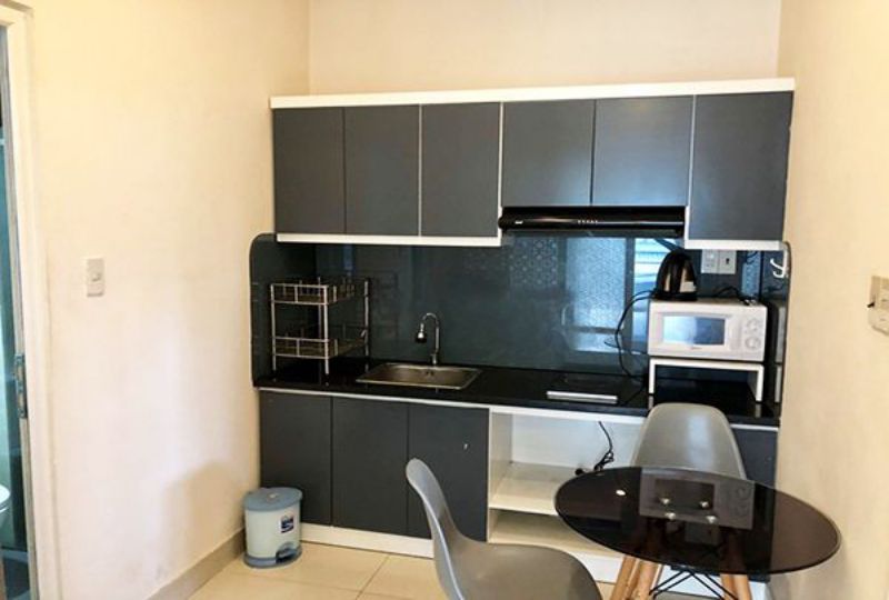 Serviced apartment for rent in Binh Thanh district Huynh Man Dat street