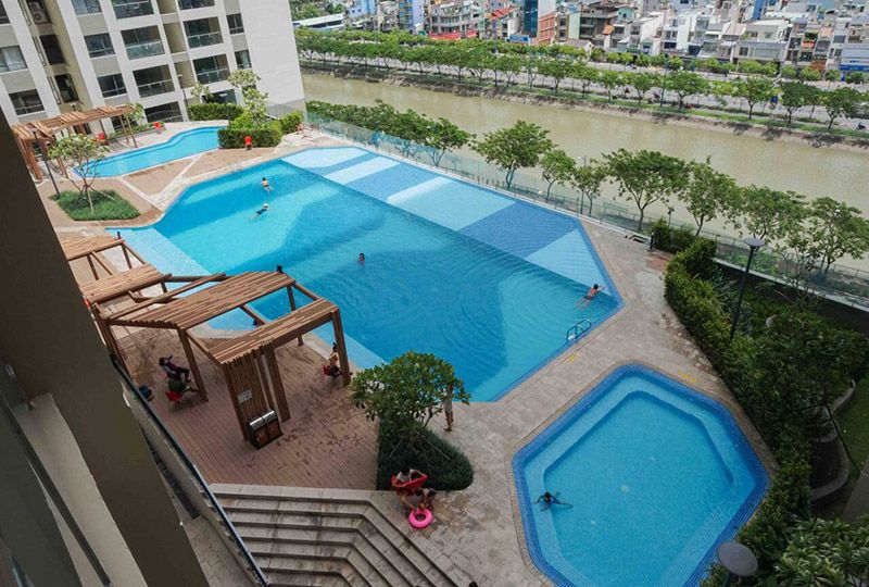 Luxury apartment for rent on The Gold View Ben Van Don street District 4