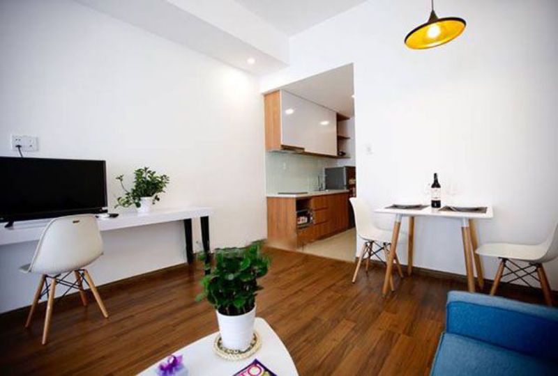 Luxury serviced apartment for lease in Binh Thanh - Tran Binh Trong street