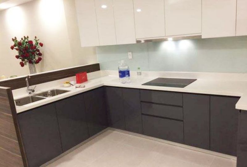 Nice apartment for lease on The Gold View apartment District 4 Saigon