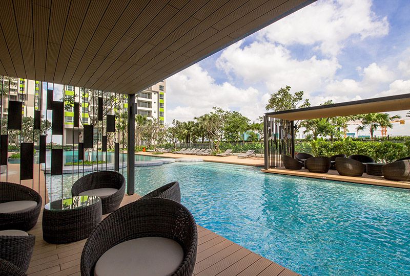 Nice apartment for rent on Vista Verde Thanh My Loi District 2 Ho CHi Minh