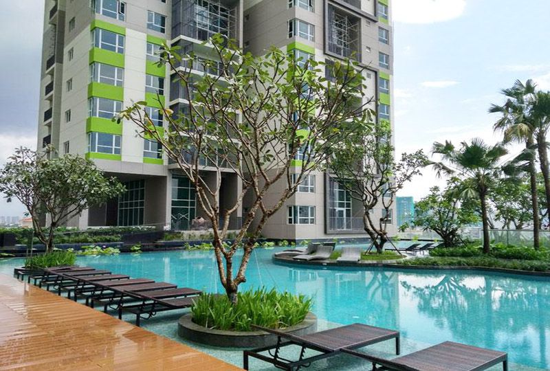 Nice apartment for rent on Vista Verde Thanh My Loi District 2 Ho CHi Minh
