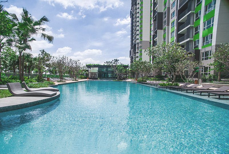 Nice apartment for rent on Vista Verde Thanh My Loi District 2 Ho CHi Minh