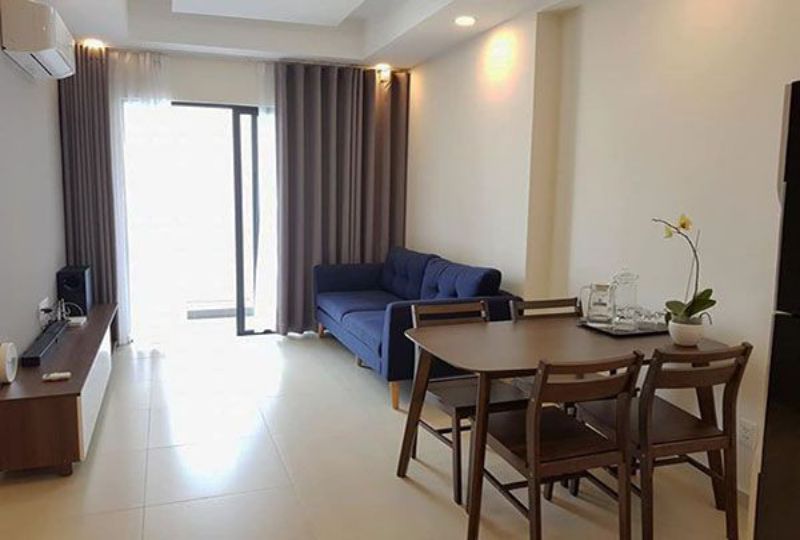 Nice apartment for rent in Masteri M One Lam Van Ben street district 7