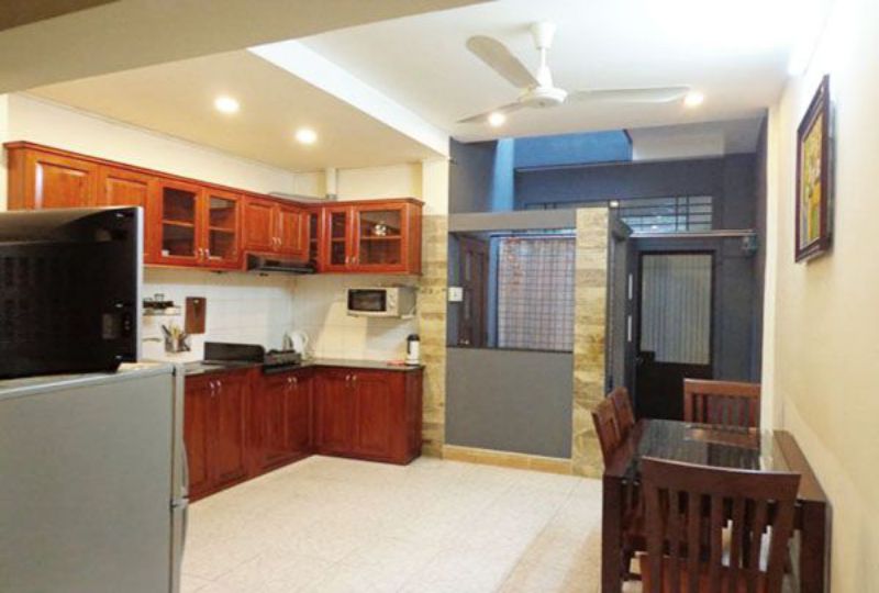 Nice serviced apartment for rent in district 10 Ho Chi Minh city Ba Vi street