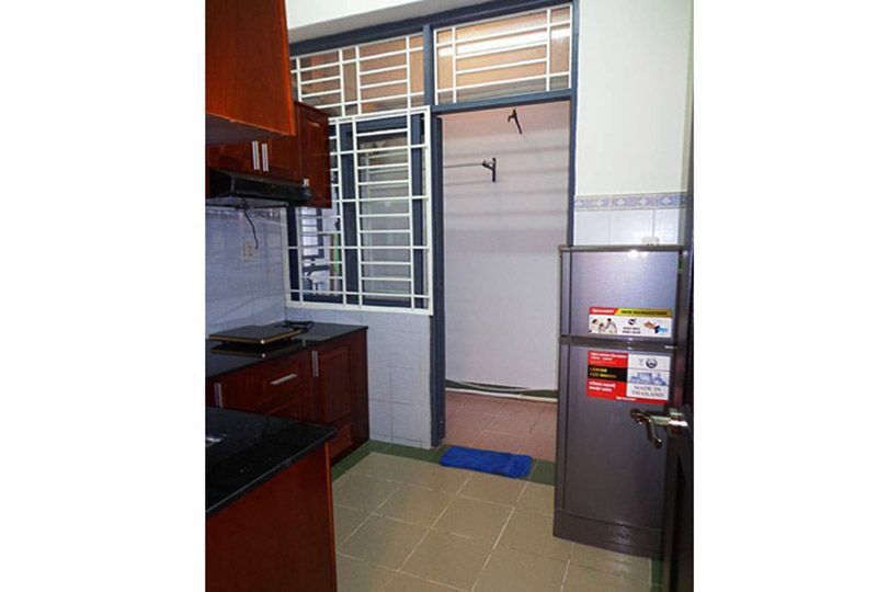Airy apartment for rent in district 10 Ho Chi Minh city Ba Thang Hai street